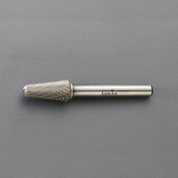 10x20x60mm/6mm軸 超硬カッター(スチール用) エスコ