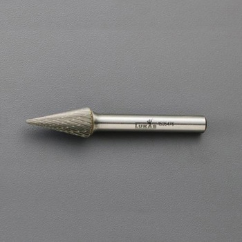 10x20x60mm/6mm軸 超硬カッター(スチール用) エスコ