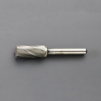 12x25x65mm/6mm軸 超硬カッター(アルミ用) エスコ