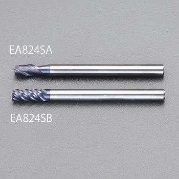 5.0x50mm エンドミル(AITicrN coat/超硬・2枚刃 エスコ