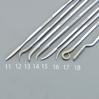 150mm ダイヤモンド鏝やすり(丸) エスコ