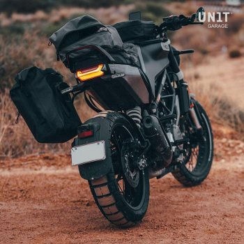 Khali サイドパニアケース in TPU + 左 サブフレーム husqvarna 401 (2020 until now) | UG001-3003SX - UnitGarage (ユニットガレージ)