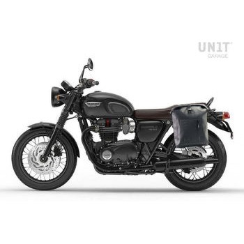 Khali サイドパニアケース in TPU + 左 サブフレーム Triumph T100 Bonneville (2017 until now) | UG001-1011SX - UnitGarage (ユニットガレージ)