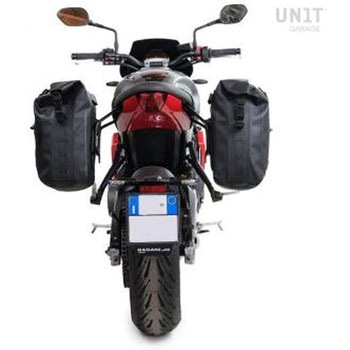 Khali サイドパニアケース in TPU + 左 サブフレーム Triumph Trident 660 | UG001-3500SX UnitGarage (ユニットガレージ)