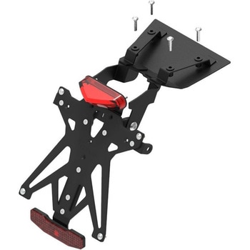 KIT LICENSE PLATE BRACKETS レトロリフレクター付 - HONDA INTEGRA 700 + 750 LIGHTECH (ライテック)