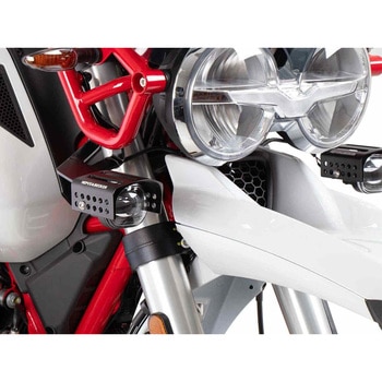 LED Auxillary Fog Lights for Moto Guzzi V 85 TT (2019-)/Travel (2020) HEPCO&BECKER (ヘプコ&ベッカー)