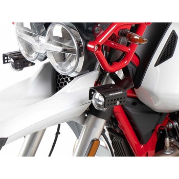 LED Auxillary Fog Lights for Moto Guzzi V 85 TT (2019-)/Travel (2020) HEPCO&BECKER (ヘプコ&ベッカー)