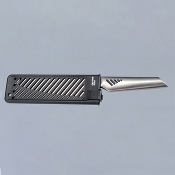 60x 11x195mm 包丁収納サヤ(ブラック) エスコ