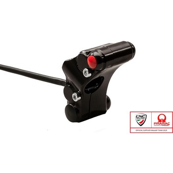 Left ハンドルバー switch - Race use - Pramac Racing limited Edition ブラック CNC Racing (シーエヌシーレーシング)