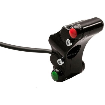 Left ハンドルバー switch - Race use ブラック CNC Racing (シーエヌシーレーシング)