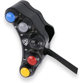 Left ハンドルバー switch - Street use ブラック CNC Racing (シーエヌシーレーシング)