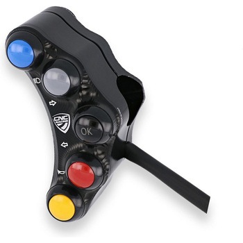 Left ハンドルバー switch - Street use ブラック CNC Racing (シーエヌシーレーシング)