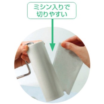 160mm 交換用ロール(ウエア用/3巻) エスコ