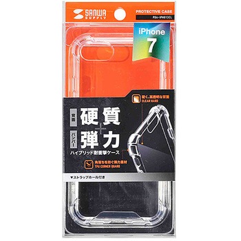 [iphone 7，8用] 耐衝撃ケース - エスコ