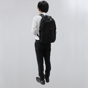 470x310x150mm/19L リュックサック(ブラック) エスコ