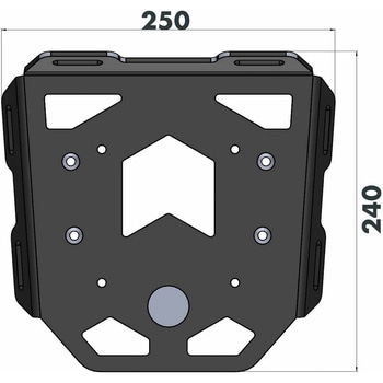 Minirack / ミニラック soft luggage rear rack for Yamaha Tenere 700 World Raid (2022-) HEPCO&BECKER (ヘプコ&ベッカー)