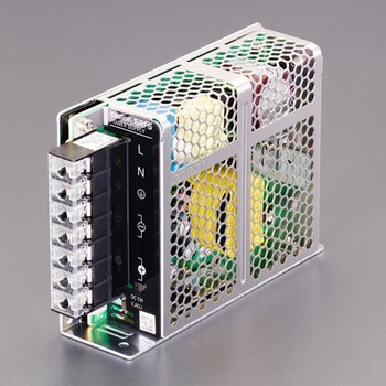 DC24V/ 15W スイッチングパワーサプライ(正面取付) エスコ