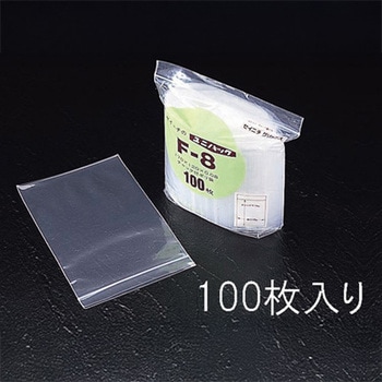 400x280mm ポリ袋(チャック付/100枚) - エスコ