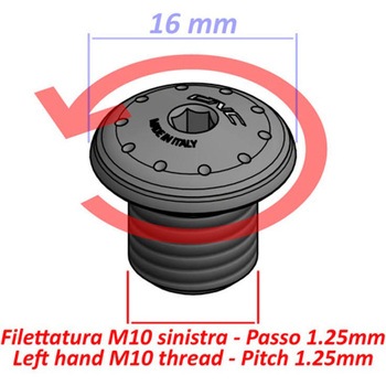 Mirror Blanking Plug M10 LH CNC Racing (シーエヌシーレーシング)