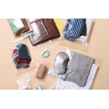 140x100x0.06mm ジッパー付保存袋(100枚) エスコ