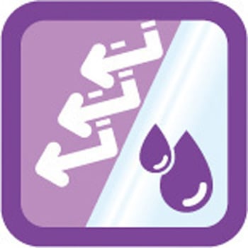 240x170x0.06mm ジッパー付保存袋(100枚) エスコ