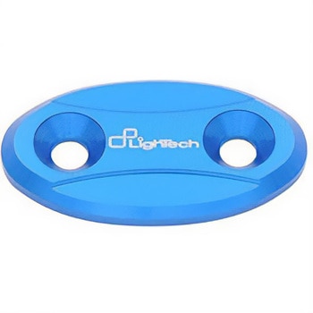 MIRROR BLOCK-OFF PLATES KAWASAKI ZX6R (03-04)， YAMAHA R1 (07-08) (CP) LIGHTECH (ライテック)
