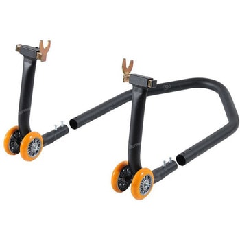 Modular Iron Rear Stand With Sliding Blocks And 4 Wheels LIGHTECH (ライテック)