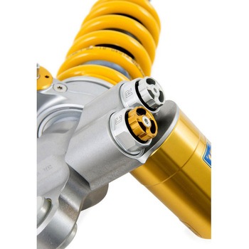 Mono Ohlins DU468 Shock TTX GP Ducati Panigale V4 Silver - CNC Racing (シーエヌシーレーシング)