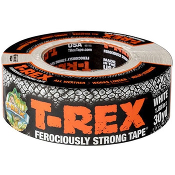 48mmx27.4m 強力万能ダクトテープ(白)[T-REX] エスコ