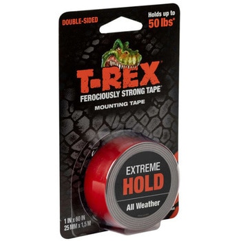 25mmx1.5m 両面テープ(超強力・多用途)[T-REX] エスコ