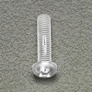 M3x12mm 小ねじ(ポリカーボネート/20本) エスコ