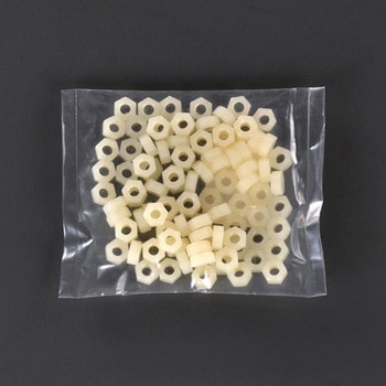 M 6  プラスチックナット(ナイロン/20個) エスコ