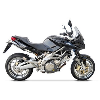 N. 2 シルバー ステンレススチール -ALU レーシング スリップオン APRILIA SHIVER 750 (2010-2017) ZARD (ザード)