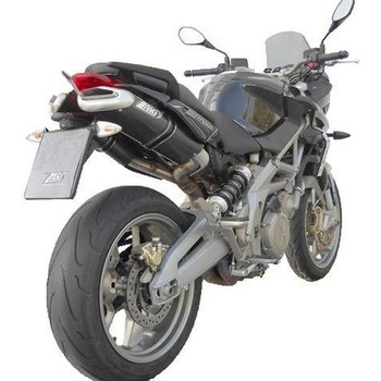 N. 2 ステンレススチール -カーボン レーシング スリップオン APRILIA SHIVER 750 (2010-2017) - ZARD (ザード)