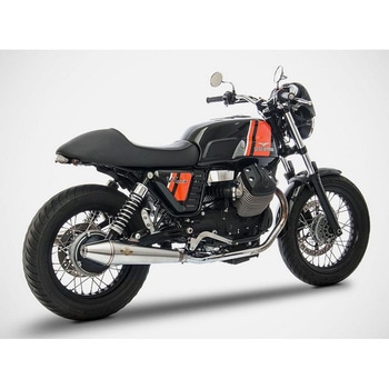 N. 2 ステンレススチール スリップオン MOTO GUZZI V7 CLASSIC (2008-2015) ZARD (ザード)
