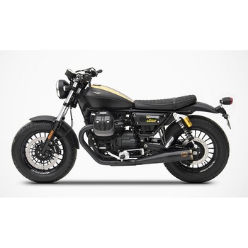 N. 2 ステンレススチール スリップオン MOTO GUZZI V9 BOBBER/ROAMER (2016-2019) ZARD (ザード)