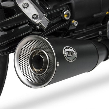 N. 2 ステンレススチール レーシング スリップオン MOTO GUZZI V9 BOBBER/ROAMER (2016-2019) - ZARD (ザード)
