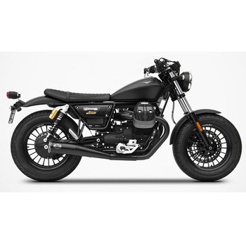 N. 2 ステンレススチール レーシング スリップオン MOTO GUZZI V9 BOBBER/ROAMER (2016-2019) - ZARD (ザード)