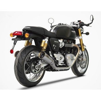 N.2 ステンレス スリップオン TRIUMPH THRUXTON-R (2017-2019) ZARD (ザード)
