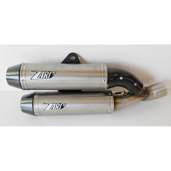 N.2 ステンレススチール -カーボン スリップオン DUCATI MONSTER 1100 EVO (2011-2013) ZARD (ザード)