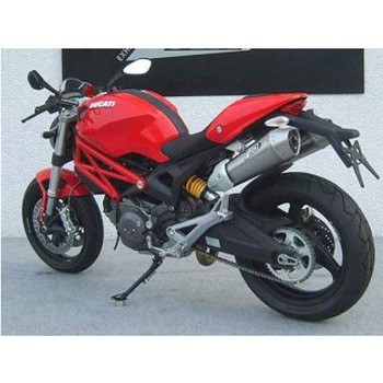 N.2 ステンレススチール -カーボン レーシング スリップオン DUCATI MONSTER 696/796/1100 ZARD (ザード)