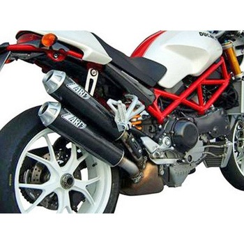 N.2 ステンレススチール -カーボン レーシング スリップオン DUCATI 