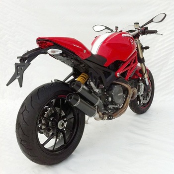 N.2 ステンレススチール -チタン スリップオン DUCATI MONSTER 1100 EVO (2011-2013) - ZARD (ザード)
