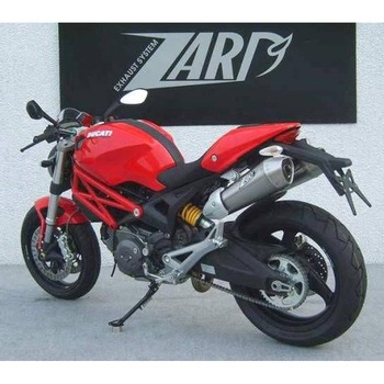 N.2 ステンレススチール -チタン スリップオン DUCATI MONSTER 696/796/1100 ZARD (ザード)