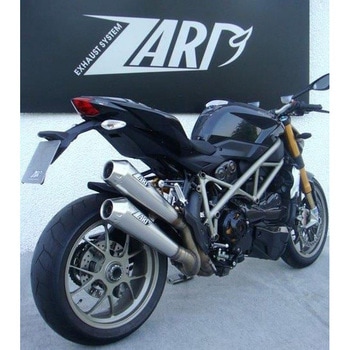 N.2 ステンレススチール レーシング スリップオン DUCATI STREETFIGHTER 848/1098 ZARD (ザード)
