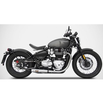 N.2 ステンレススチール レーシング スリップオン TRIUMPH BOBBER (2017-2019) ZARD (ザード)