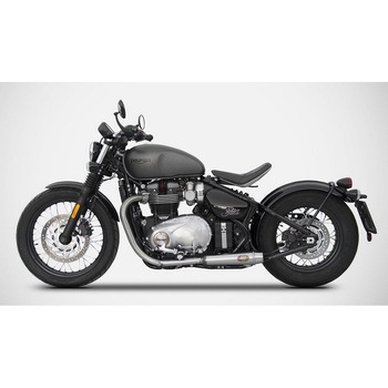 N.2 ステンレススチール レーシング スリップオン TRIUMPH BOBBER (2017-2019) ZARD (ザード)