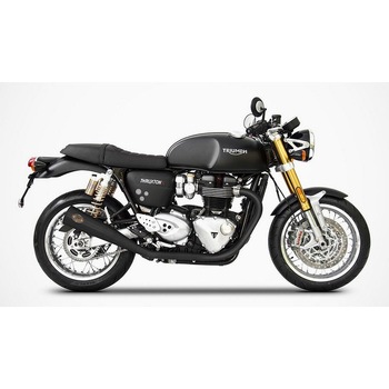 N.2 ステンレススチール レーシング スリップオン TRIUMPH THRUXTON-R (2017-2019) - ZARD (ザード)