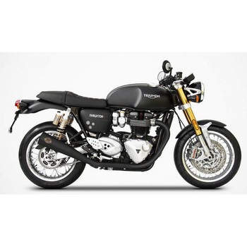 N.2 ステンレススチール レーシング スリップオン TRIUMPH THRUXTON-R (2017-2019) - ZARD (ザード)