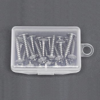 3.5x  8mm トラス頭タッピングビス(ユニクロ/20本) エスコ